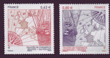 DE1663-641 Denmark Scott # 1663-64 MNH, Danish-French Trade  2013
