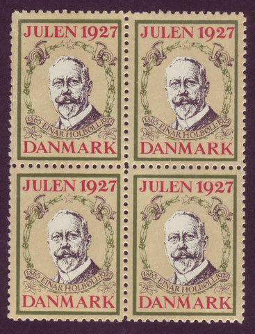 DE8031 Denmark Einar Holboll - Inventor of the Christmas Stamp