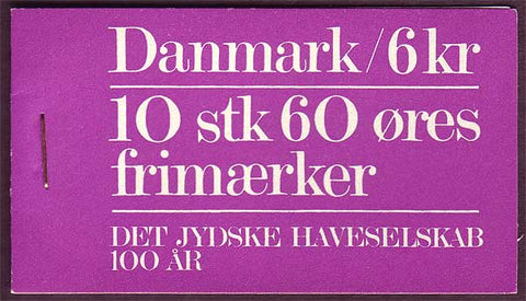 DE0520a Denmark Scott # 520a booklet MNH, Rhododendons 1973