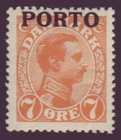 DEJ03 Denmark Scott # J3 MNH**, Postage Due 1921