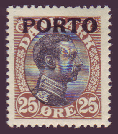 DEJ061 Denmark Scott # J6 MNH**