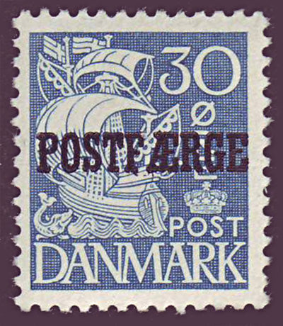 DEQ21 Denmark Scott # Q21 VF MNH**, Parcel Post 1940