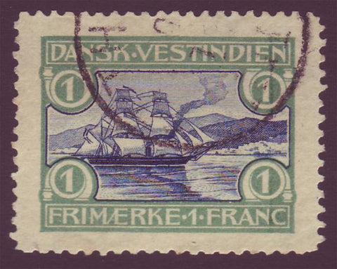 DWI375.1 Danish West Indies Scott # 37 VF