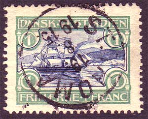 DWI375 Danish West Indies Scott # 37 VF