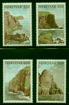 FA0197-001 Faroe Islands Scott # 197-200 VF MNH