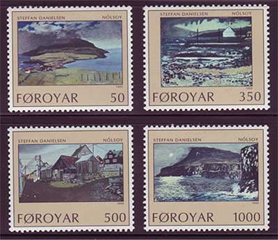 FA0212-151 Faroe Islands Scott # 212-15 VF MNH