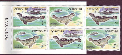 FA0240a1 Faroe Islands Scott # 240a VF MNH, Seals