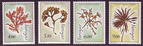FA0296-99 Faroe Is. Scott # 296-99 MNH, Seaweed 1996