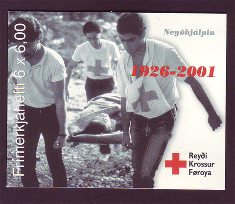 FA0394a Faroe Is.Scott # 394a MNH, Faroese Red Cross 2001