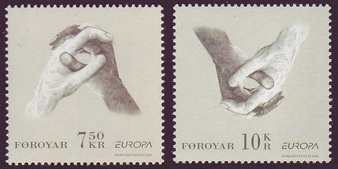 FA0475-76 Faroe Is. Scott # 475-76 MNH, Integration - Europa 2006