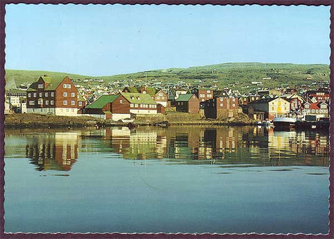 FA6053 Faroe Islands Tinganes, oldest quarter of Tórshavn