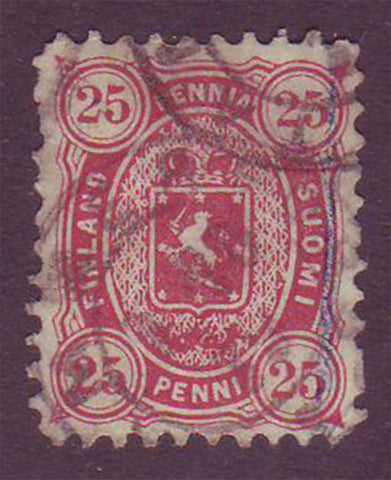 FI00225.1 Finland Scott # 22 VF used 1875
