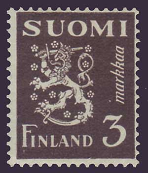 FI01752 Finland Scott # 175 MH, Arms of the Republic 1930-46