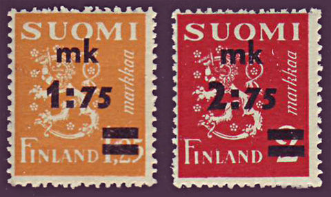 FI0221-221 Finland Scott # 221-22 MNH