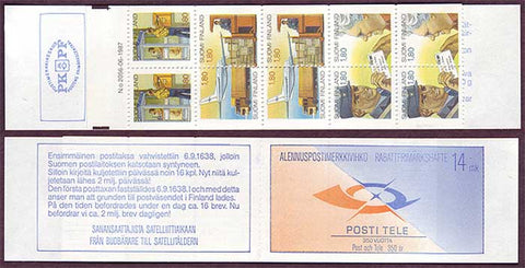 FI0724a1 Finland Scott # 724a MNH, Discount booklet 1988
