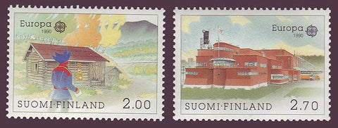 FI0817-18 Finland Scott # 817-148 VF MNH, Post Offices - Europa 1988