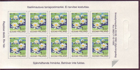FI0842a1 Finland Scott # 842a MNH, Water Lily 1990-99