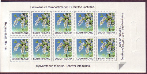 FI0843a1 Finland Stamps # 843a MNH, Bird Cherry 1990-99