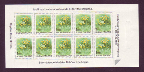 FI0845a1 Finland Stamps # 845a MNH, Cowslip 1990-99