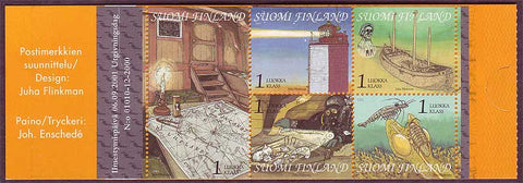 FI11591 Finland Scott # 1159 booklet MNH, Gulf of Finland I - 2001