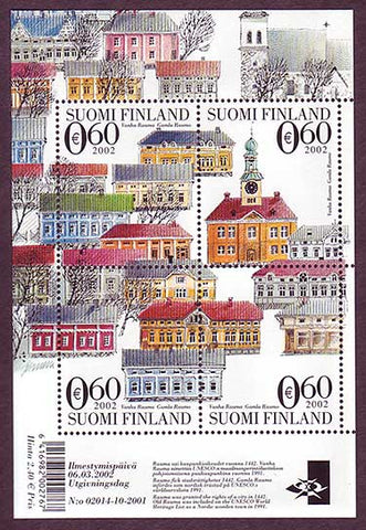FI11751 Finland Scott # 1175 VF MNH, Old City of Rauma 2002