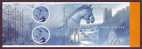 FI12721 Finland Scott # 1272 booklet pane MNH, Ice Sculpture 2006