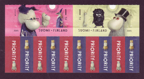 FI1491 Finland Scott # 1491 MNH, Moomin Toys - Europa 2015