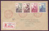 FI5086 Finland Registered FDC  Politicians + Red Cross 1956