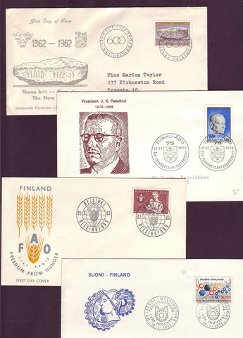 FI5095 Finland FIRST DAY COVER LOT #4