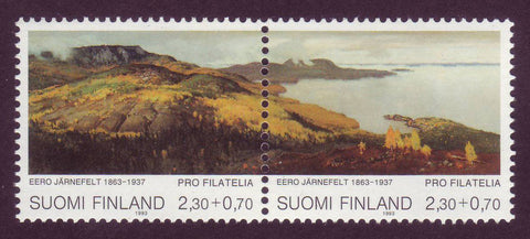 FIB2481 Finland Scott # B248 MNH, Art, Landscape Painting 1993