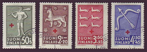FIB054-575 Finland Scott # B54-57