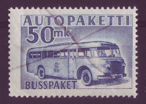 FIQ08 Finland Scott # Q8 Used Parcel Post Stamp - 1952
