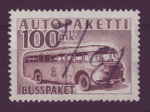 FIQ09 Finland Scott # Q9 Used Parcel Post Stamp - 1958