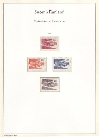 003 Definitive and Commemorative Stamps of Finland 1963 MNH.