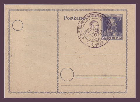 GE016 Germany,  Postal Stationery Card 1947