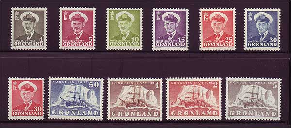 Buy Greenland Stamps: Regular Issues 1938 to the Present Day