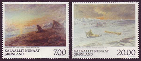 GR0349-501 Greenland Scott # 349-50 VF MNH