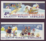 Greenland Scott # 406b booklet MNH, Christmas 2002