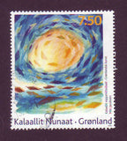 GR0560-621 Greenland  Scott # 560-62 VF MNH, Contemporary Art 2010