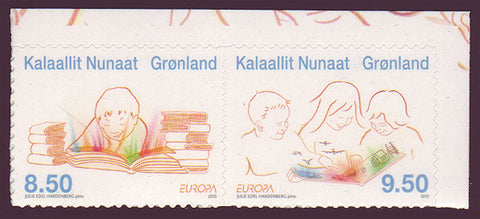 GR05605-661 Greenland  Scott # 565-66 VF MNH, Children's Books - Europa 2010