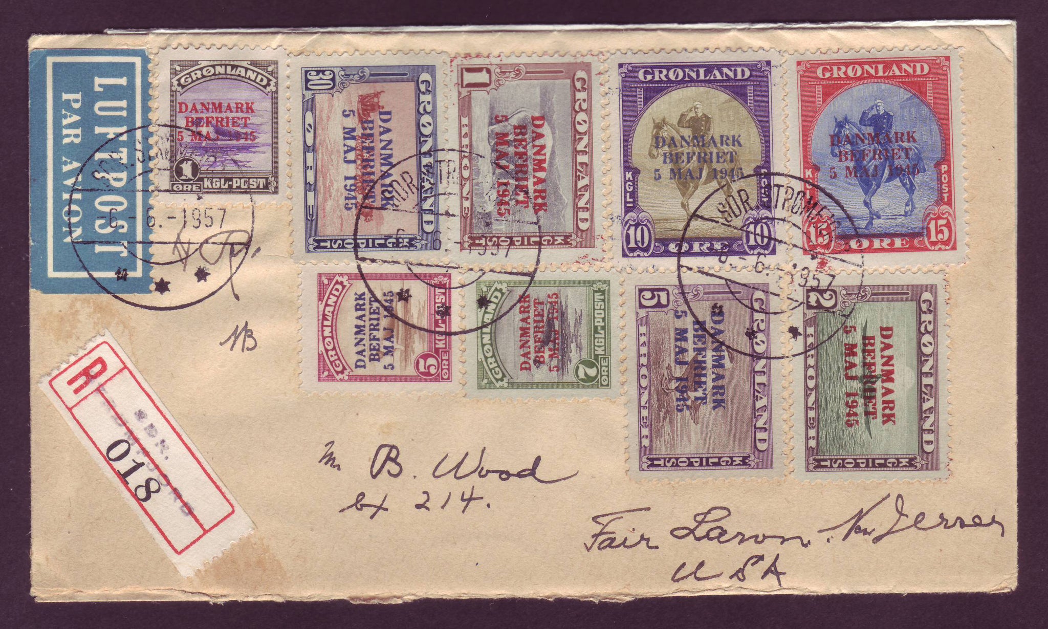 Greenland : Postal history – Northwind Stamps