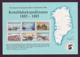 The Women's Boat Expedition to Greenland 1883-85, Souvenir Sheet and Stamps 1984