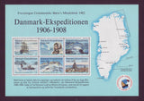 Danish Expedition to Greenland 1906-08, Souvenir Sheet and Stamps