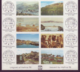 GR8002 Artists' Views of 16 of the first Post Offices in Greenland 1976