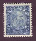 IC00401 Iceland Scott # 40 VF MNH Christian IX 1902