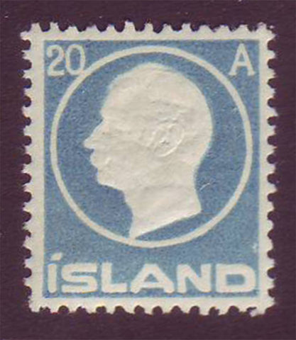 IC00942 Iceland Scott # 94 VF MH, Frederik VIII 1912