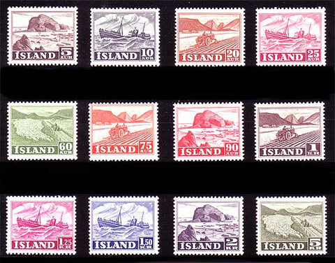 IC0257-681 Iceland Scott # 257-68 MNH