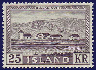 IC03052 Iceland Scott # 305 MNH, Presidential Residence 1957