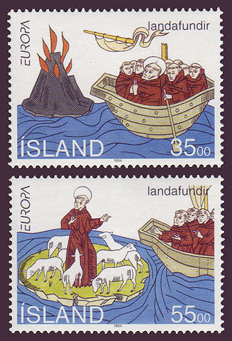 IC0780-811 Iceland Scott # 780-81 MNH