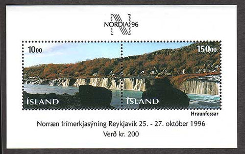 IC08101 Iceland Scott # 810 MNH, Nordia'96 - 1995